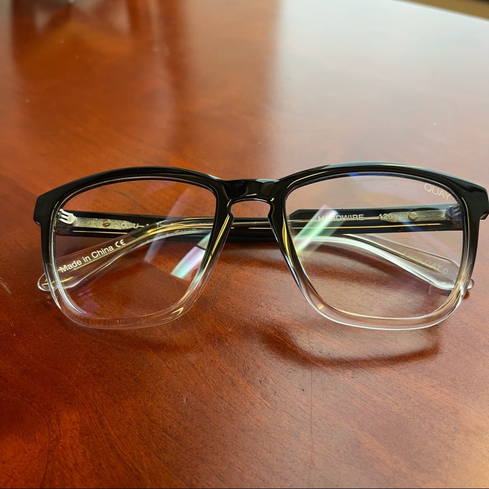 Quay Australia Hardwire 50mm Blue Light Filtering Glasses